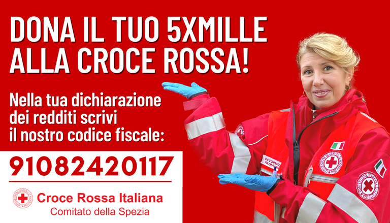 Cinque per mille Croce Rossa La Spezia