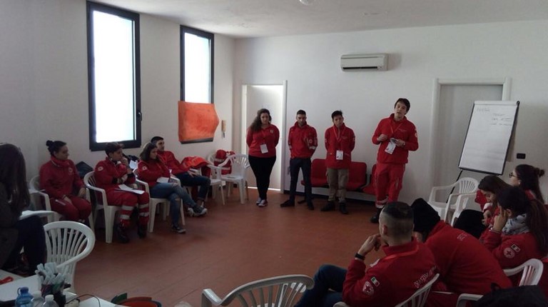 I Giovani del Comitato di Croce Rossa della Spezia