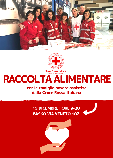 Raccolta alimentare Basko Croce Rossa La Spezia