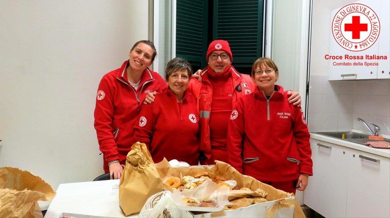 Assistenza senzatetto Croce Rossa La Spezia