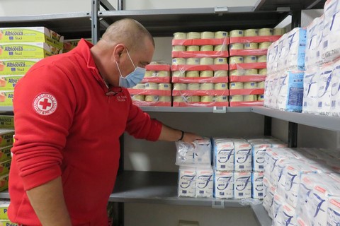 Raccolta alimentare Croce Rossa La Spezia