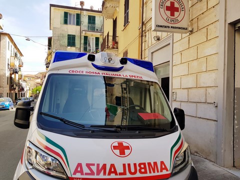 Camper ambulatorio Croce Rossa La Spezia