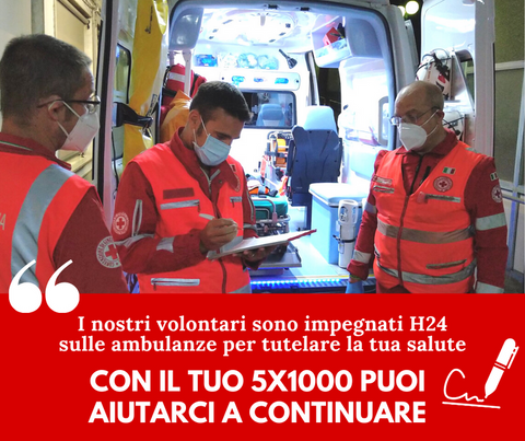 5 per mille Croce Rossa La Spezia
