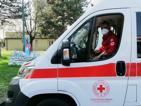 Ambulanza Lombardia Croce Rossa La Spezia