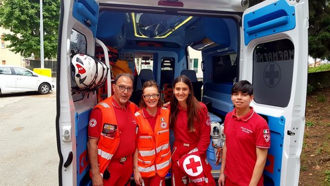 Scuola sicura Vigili del Fuoco Croce Rossa La Spezia