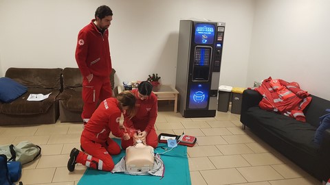 Full D volontari Croce Rossa La Spezia