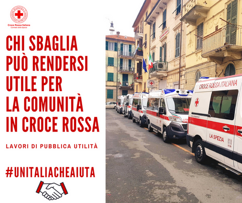 Lavori pubblica utilità Croce Rossa La Spezia