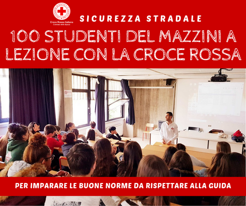 Lezioni liceo Mazzini Croce Rossa La Spezia