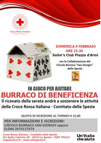Burraco Croce Rossa La Spezia
