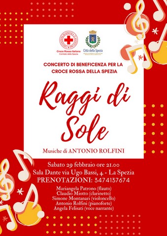 Concerto di beneficenza Croce Rossa La Spezia