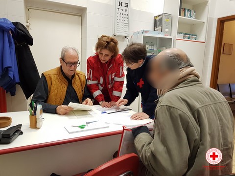Visite mediche gratuite senza dimora Croce Rossa
